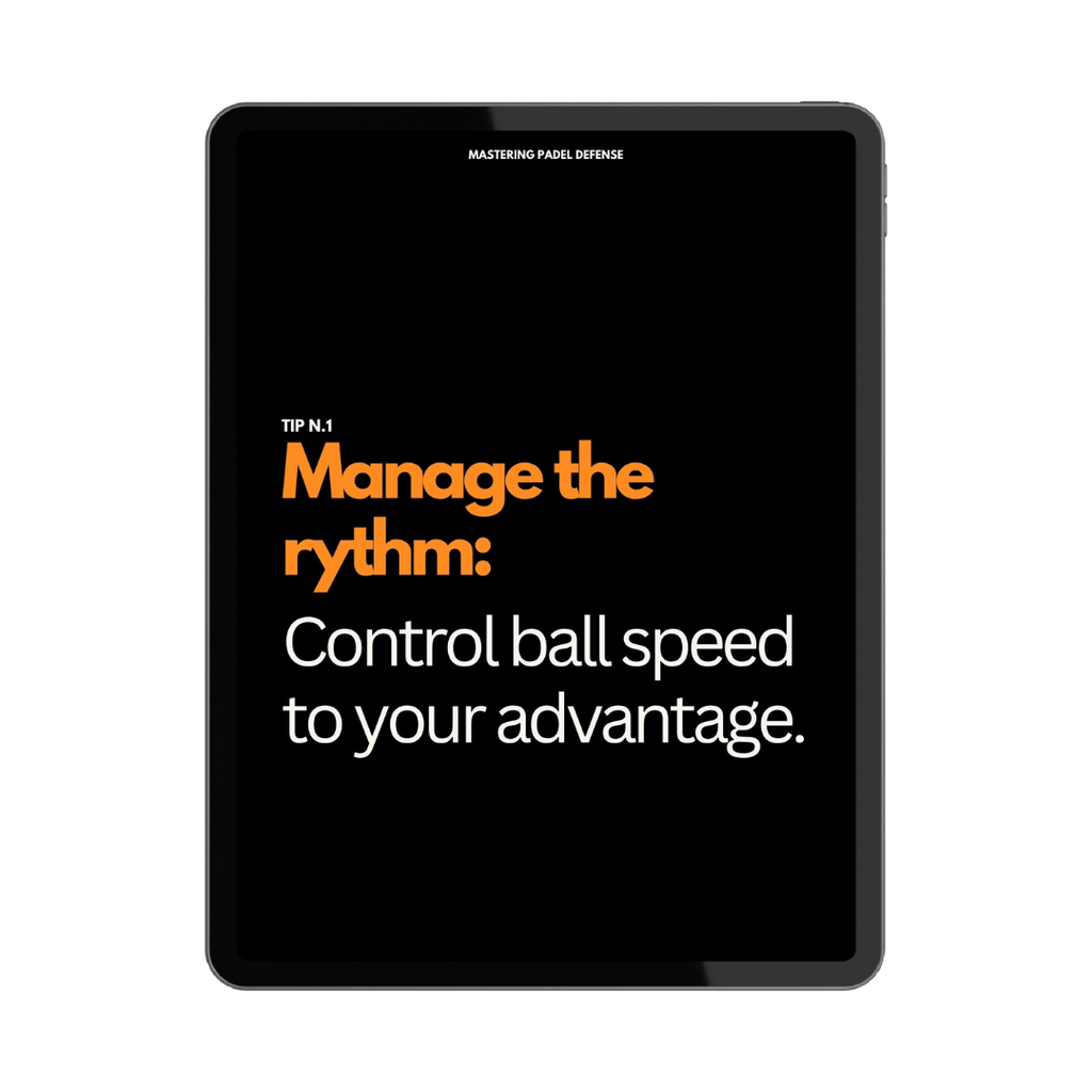 Ebook: Mastering Padel Defense: Your 9 Tip Playbook